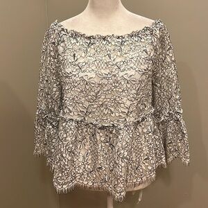 Cupcakes and Cashmere Peplum Top